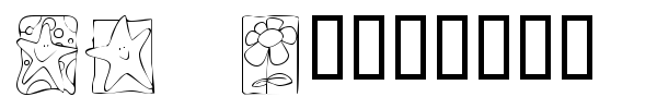 KR Scrappin Squares font preview